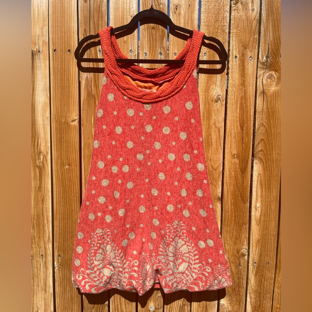 Boho Polka Dot Mini Dress/Top